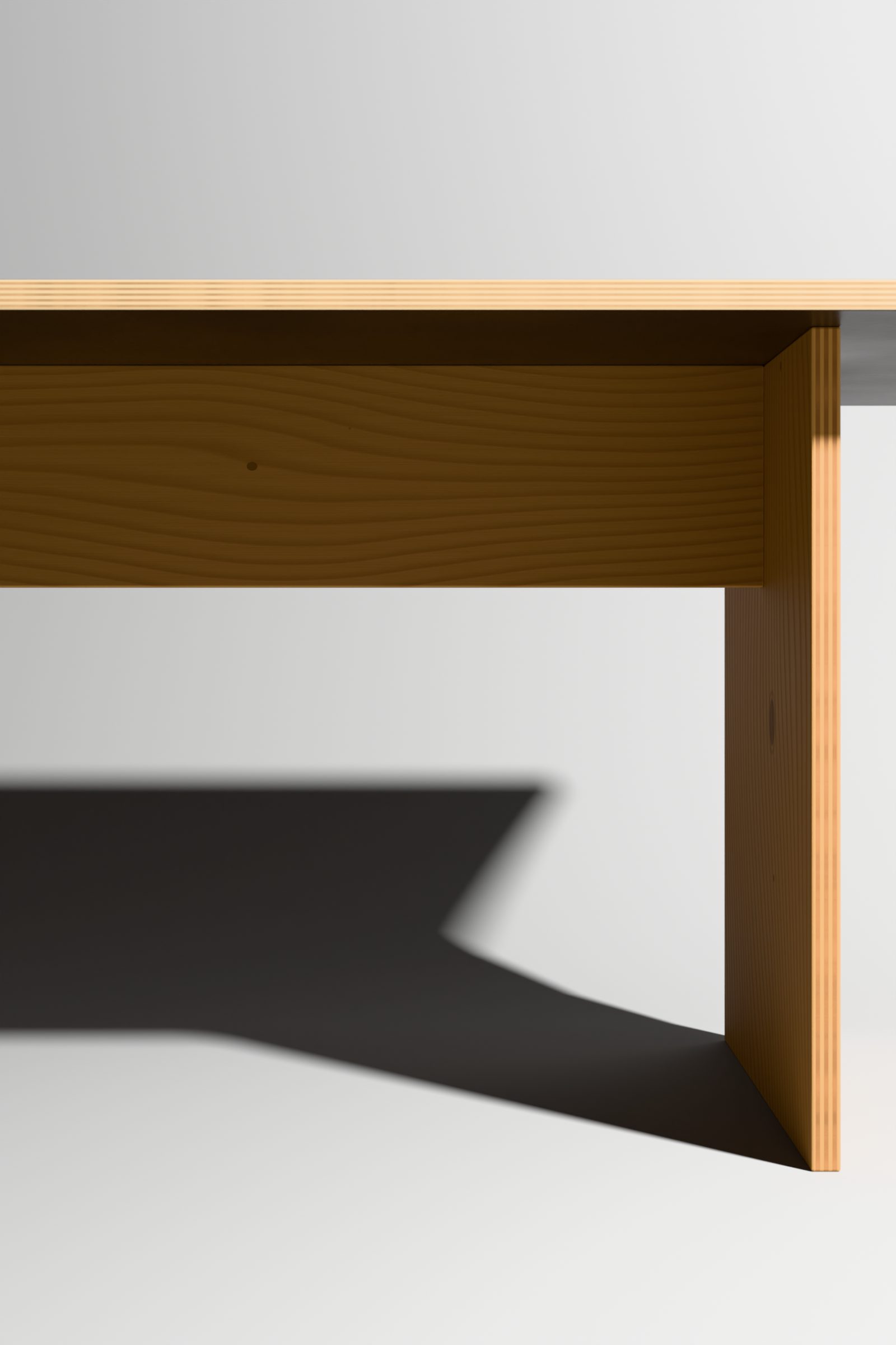 Bank, Rendering: Seitenansicht