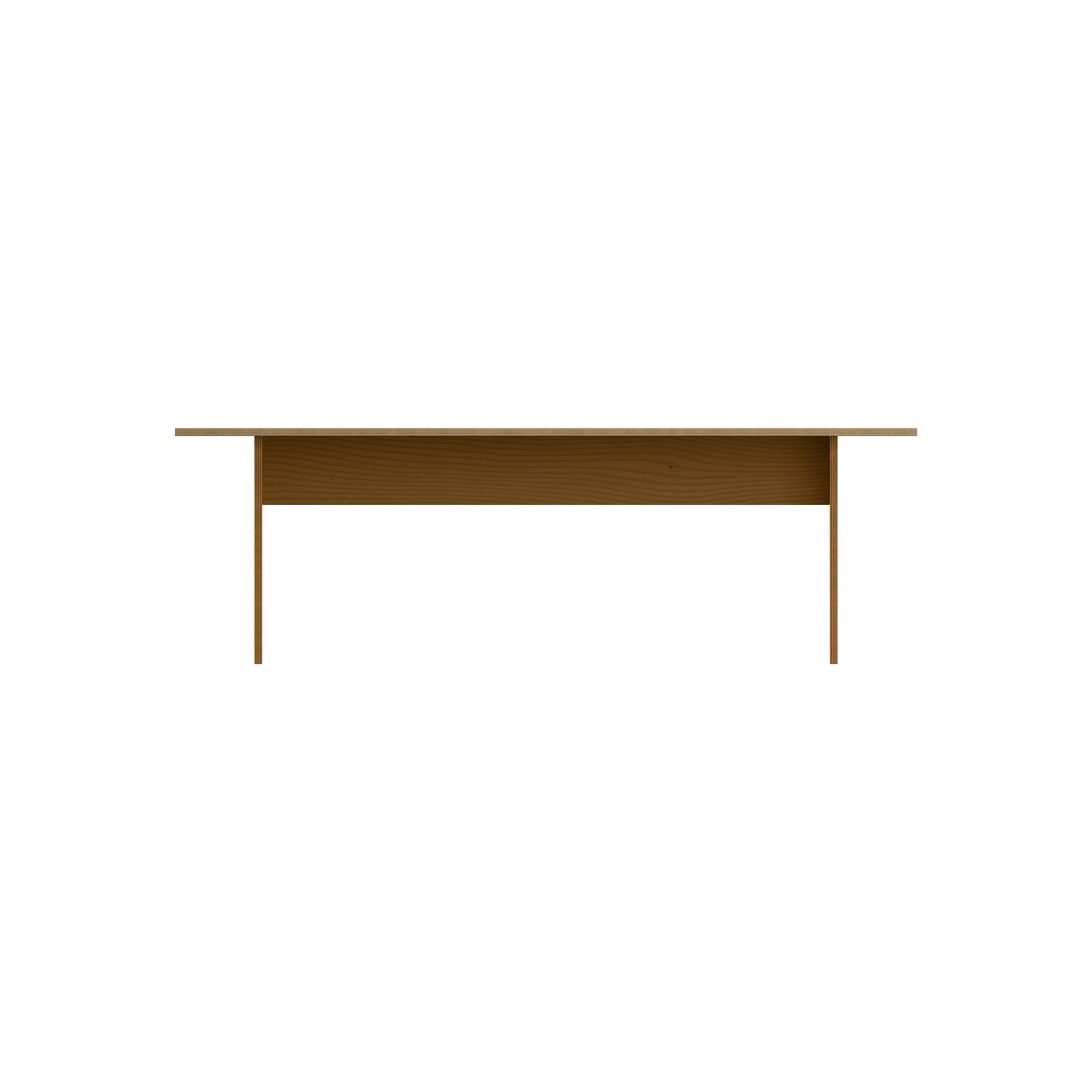Bank, Rendering, Vorderansicht